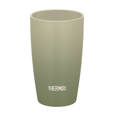 サーモス（THERMOS）　真空断熱タンブラー　340mL　JDM-341　オリーブグリーン