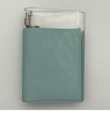 アシュフォード（ASHFORD）　ルーズリフィルポケットバインダー　ミニ5　5511－052MI　ミント