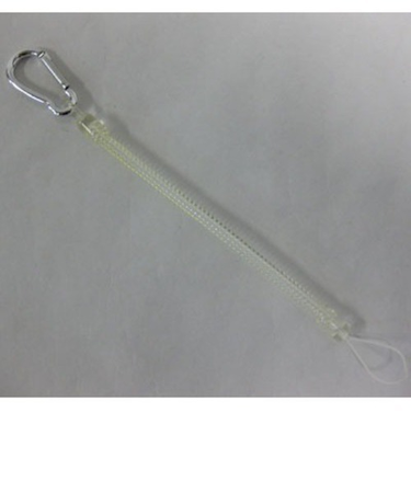 SW　コイルカラビナストラップキーホルダー　CL
