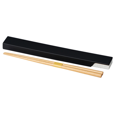 ミタニ　MIYS箸・箸箱セット　22.5cm　Y17881-4　ブラック