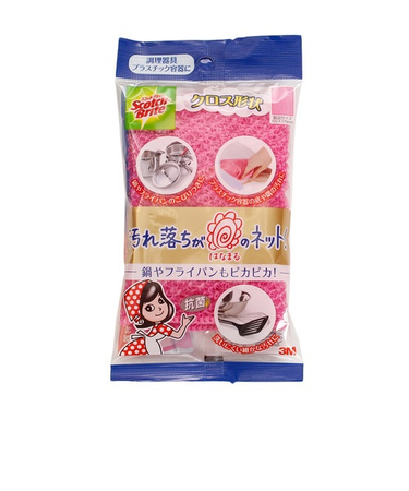 3M　スコッチブライト　汚れ落ちがはなまるのネット　YHNT－01K