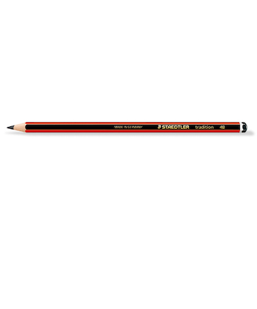 ステッドラー（STAEDTLER）　トラディション　一般用鉛筆　4B