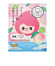 旅するJUSO　重曹バスパウダー（JUSO　BATH　POWDER）　山梨の桃風呂　30g