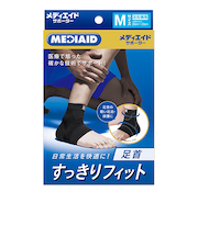メディエイド　すっきりフィット足首　ブラック　M
