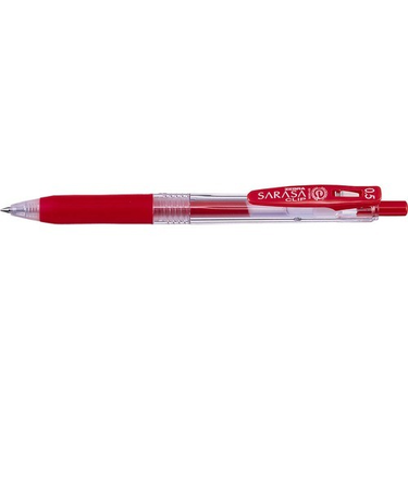 ゼブラ（ZEBRA）　サラサクリップ　0.5mm　赤