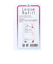 アシュフォード（ASHFORD）　ルーズリフィル　願い事リスト　ミニ5（11穴リフィル）　5719－100