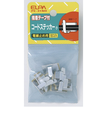 エルパ（ELPA）　コードステッカー（小）　PE－31NH