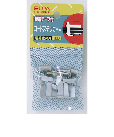 エルパ（ELPA）　コードステッカー（中）　PE－32NH