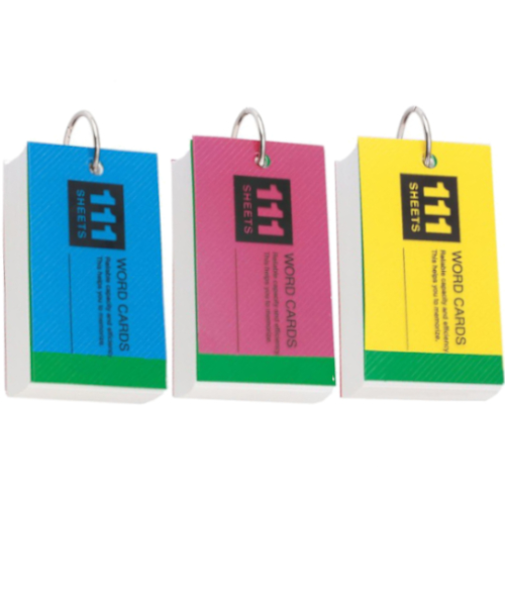 レイメイ藤井　単語カード　幅広サイズ　WD12