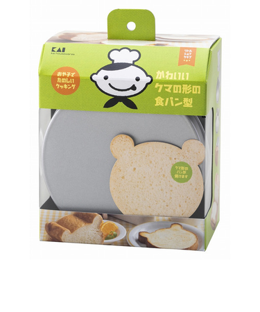 貝印（KAI）　食リトルシェフ　パン型　DL7221　クマ