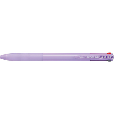 パイロット（PILOT）　油性ボールペン　スーパーグリップG3　BKSG－30F－PU　細字0.7mm　パープル