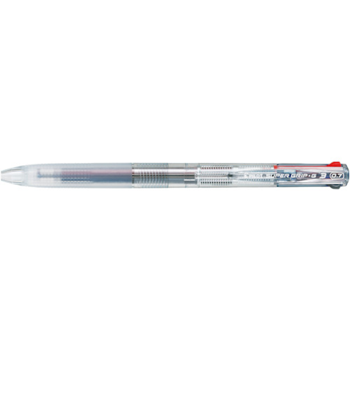 パイロット（PILOT）　油性ボールペン　スーパーグリップG3　BKSG－30F－NC　細字0.7mm　ノンカラー