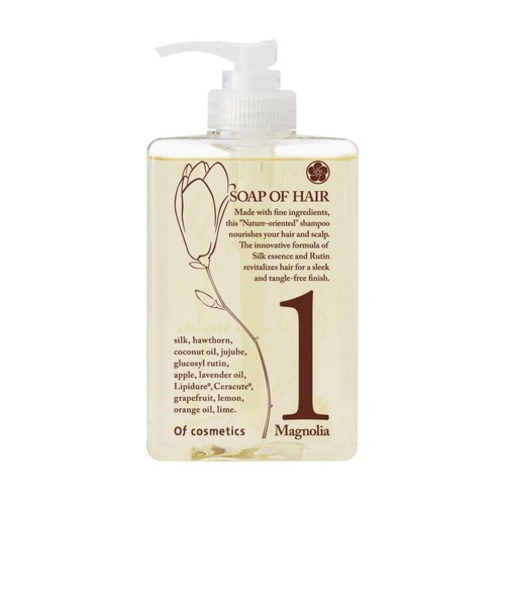 オブ・コスメティックス　ソープオブヘア　1Ma　マグノリア（木蓮）の香り　265mL