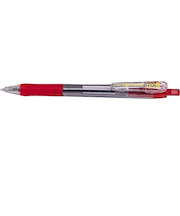 ゼブラ（ZEBRA）　タプリクリップボールペン　1.0mm　赤