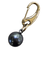 SWING　SW音色鈴ピアスカラビナキー　BK