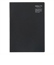 日本能率協会　NOLTY　補充ノート　ログタイプ　A5　XXXX－8932　ブラック