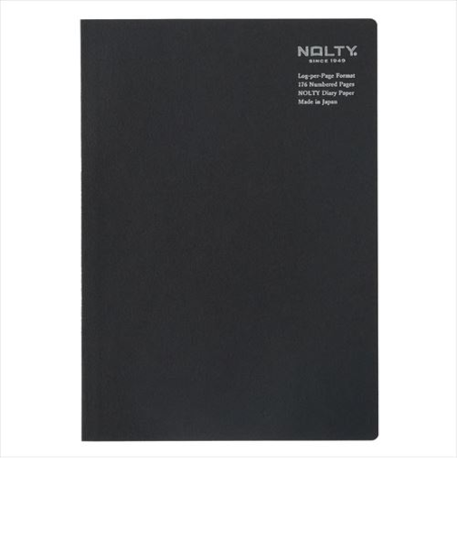 日本能率協会　NOLTY　補充ノート　ログタイプ　A5　XXXX－8932　ブラック
