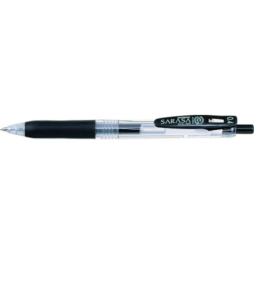 ゼブラ（ZEBRA）　サラサクリップ　0.4mm　ブラック