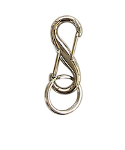 SWING　SWアンティークWフックカラビナ　SV