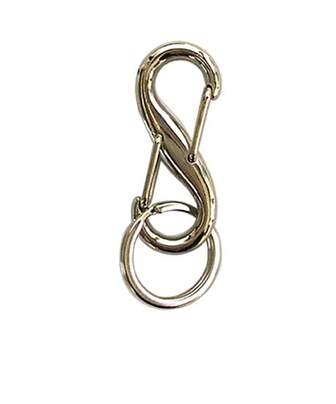 SWING　SWアンティークWフックカラビナ　SV