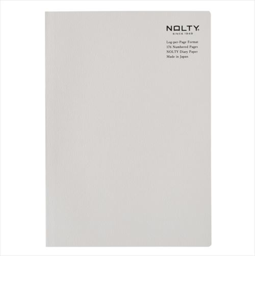 日本能率協会　NOLTY　補充ノート　ログタイプ　A5　XXXX－8933　グレー