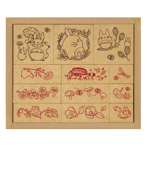 ビバリー　草花はんこ　SOH－008　となりのトトロ／秋冬