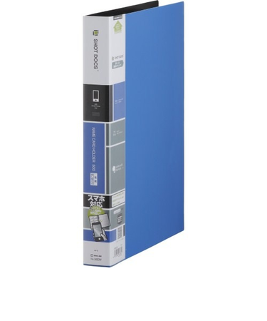 キングジム（KING　JIM）　SD名刺ホルダー差し替え式　36SDW　青