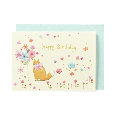 イーズプロダクツ　バースデイミニカード　GB2016