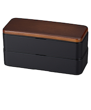 ミタニ ミース(MIYS) 木目スクウェア弁当 ブラック