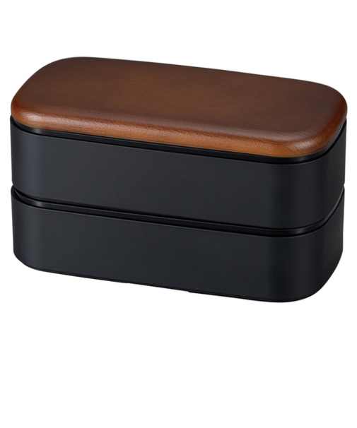 ミタニ　ミース（MIYS）　木目メンズスクウェア弁当　ブラック