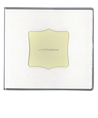 Z＆K（ゼットアンドケイ）　ピタットアルバム　ダイカットフレーム　66‐017　ホワイト