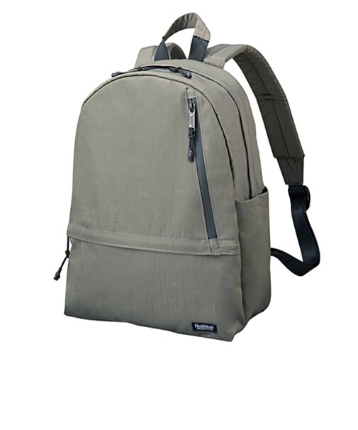 ハンズオリジナル　ヘルスニットプロダクト　11ポケットminiリュック　グレー