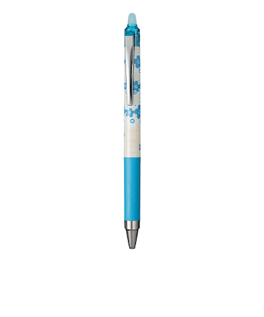 【お買い得】　パイロット（PILOT)　アデリアレトロ×パイロット　フリクション　ポイントノック04　0.4mm　CSLFPKS4ARHW－LB　花の輪　ライト