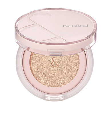 ロムアンド（rom＆nd)　ブルームイン　カバーフィットクッション　19C　ピュア