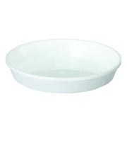 大和プラスチック　鉢皿サルーン　3号　ホワイト