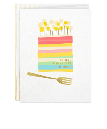 ホールマーク（Hallmark）　誕生お祝い　good　mail．　カラフルケーキ　803254