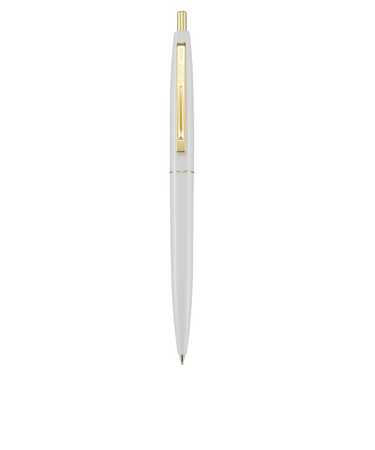 ビック（BIC）　クリックゴールド　0.5mm　CFCGWHI05BLKJ　ホワイト