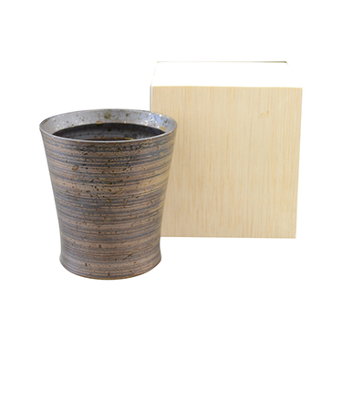 WA－Bi　木箱入りスリムワビカップ　金彩