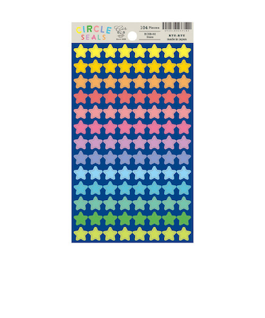 リュリュ（RYU-RYU）　サークルシール・ベーシック　RCSB－02　星