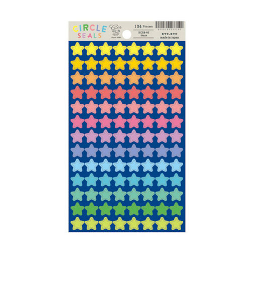 リュリュ（RYU-RYU）　サークルシール・ベーシック　RCSB－02　星