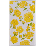 【2026年1月始まり】　高橋書店　ラフィーネスリム2　手帳判　マンスリーブロック　292　花柄　日曜始まり
