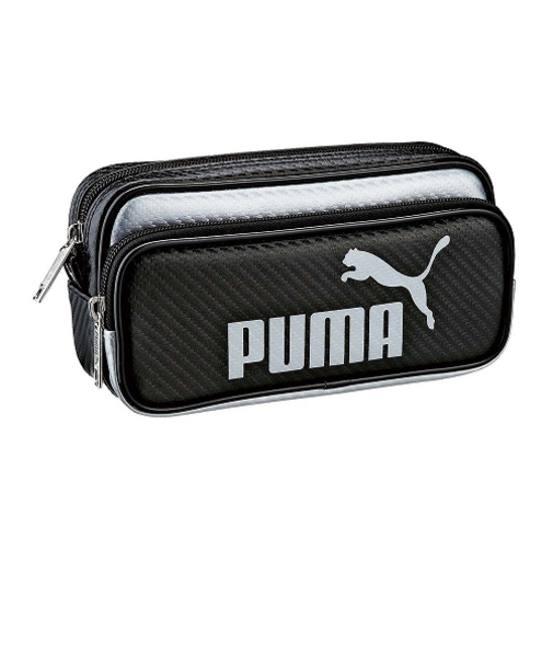 クツワ　カラーカーボンWペンケース　787PMBK