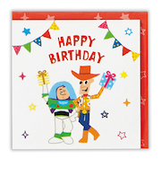 ホールマーク（Hallmark）　ミニカード　誕生お祝い　立体　ディズニー　817992　トイ・ストーリー2