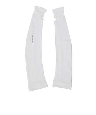 フリーノット（FREEKNOT）　HYOON　Fit　2way　アームカバー　Y4226－F－10　ホワイト