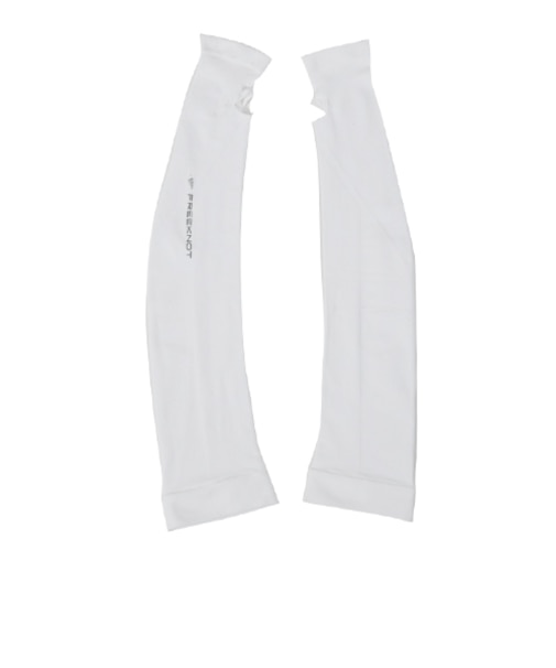 フリーノット（FREEKNOT）　HYOON　Fit　2way　アームカバー　Y4226－F－10　ホワイト