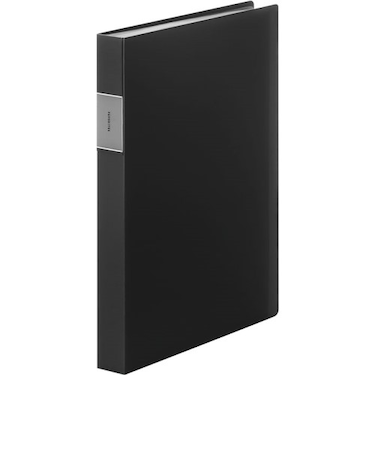 キングジム（KING　JIM）　フェイバリッツ　クリアーファイル　A4タテ　FV166－3T　黒