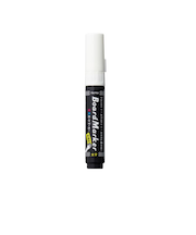 レイメイ藤井　蛍光ボードマーカー　太字　LBM1047W　ホワイト