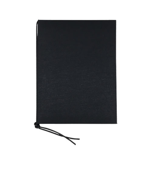 クロスメニューブック　A5　ブラック