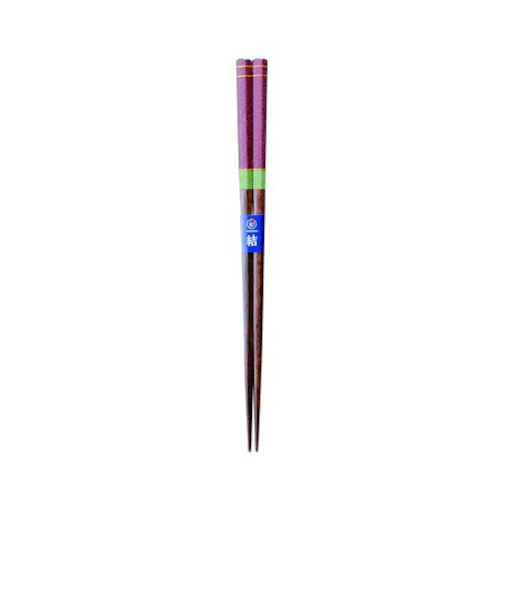 カワイ　食洗機対応箸　信濃　赤　21cm