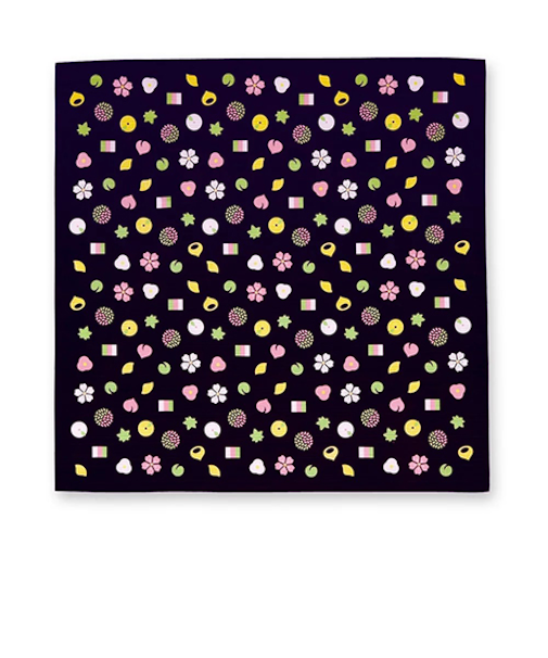 風呂敷（FUROSHIKI）　おかみさんの大風呂敷　和菓子